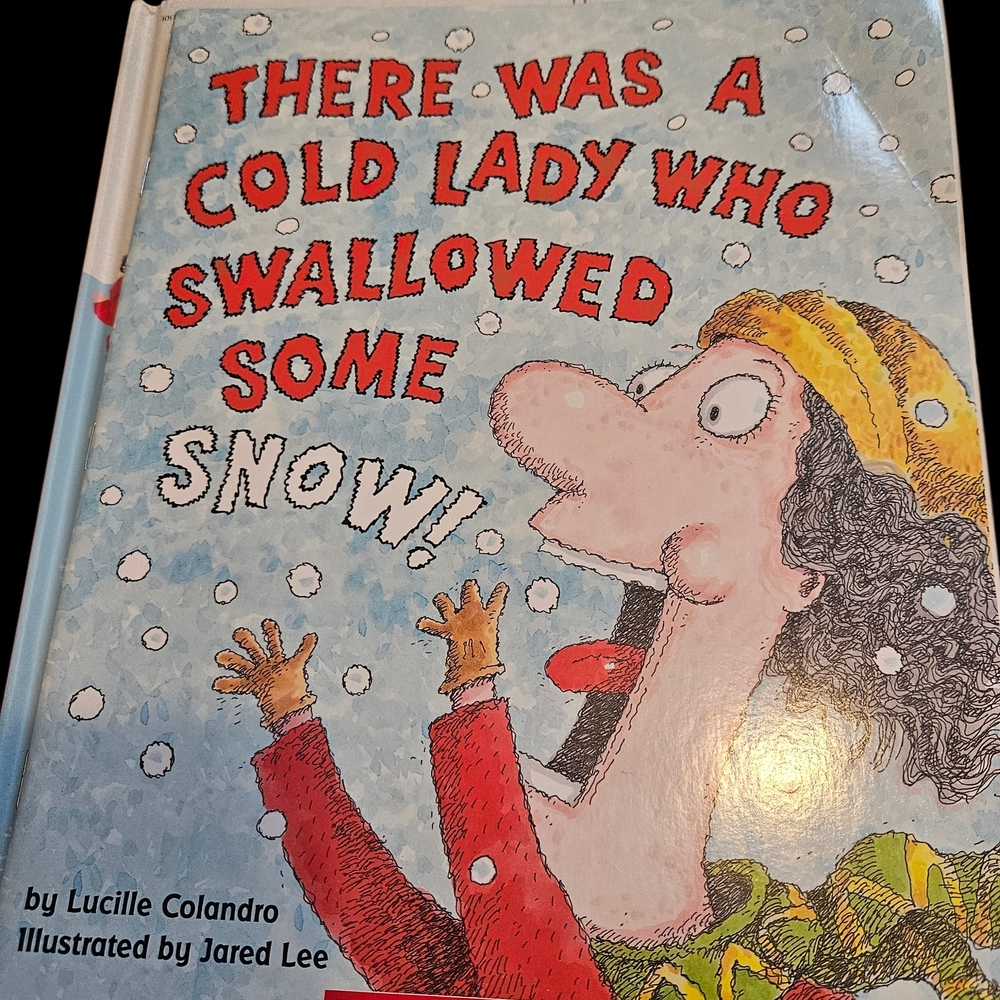 There Was a Cold Lady Who Swallowed Some Snow! Book. Buy 3 Books For 9.00